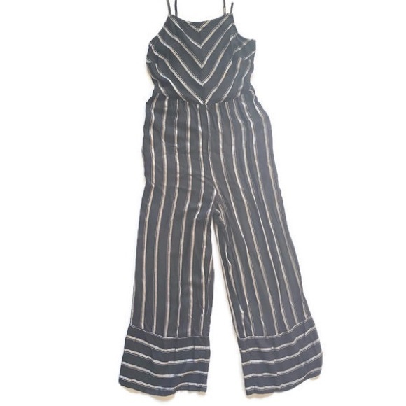 S Mimi Chica jumpsuit romper NWT black stripe - Picture 9 of 9